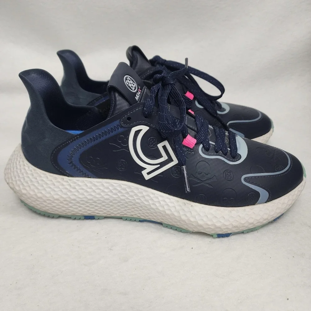 G/FORE MG4X2 Debossed TPU Golf Cross Trainer GLF000017 Womens US 9 Blue Shoes